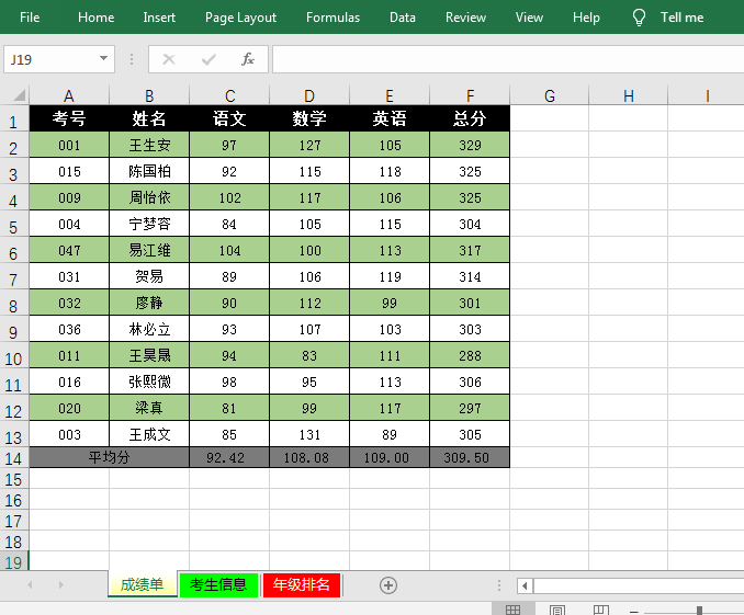 Java 重命名 Excel 工作表并設(shè)置工作表標簽顏色的示例代碼
