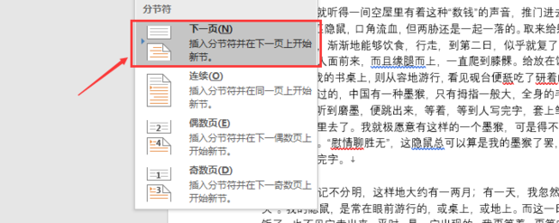 Word頁碼怎么設(shè)置第二頁頁碼為1?