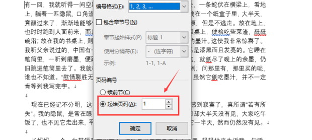 Word頁碼怎么設(shè)置第二頁頁碼為1?