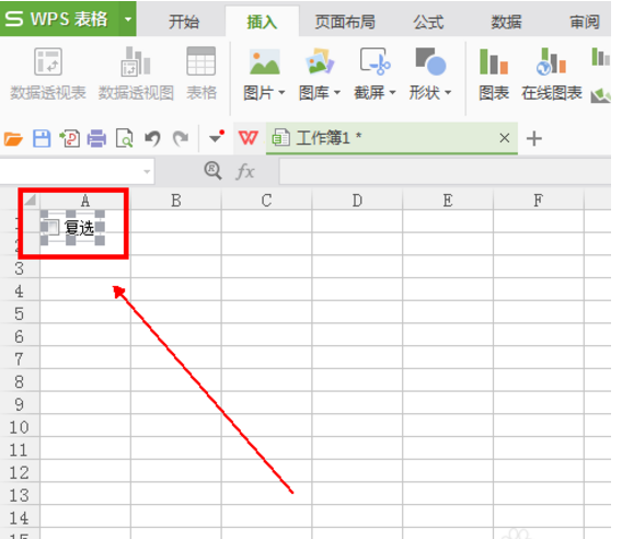 wps復(fù)選框怎么設(shè)置打勾?