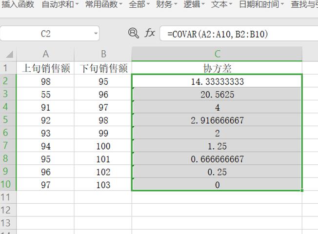 用Excel怎么計算協(xié)方差矩陣？