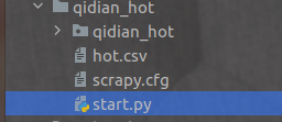Python scrapy爬取起點中文網小說榜單