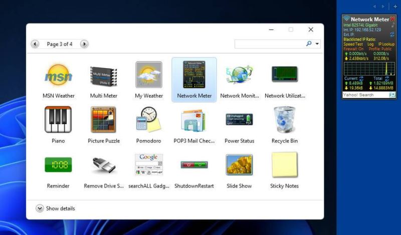 如何在Windows11中使用網絡速度監視器？