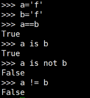 python 如何比較字符串是否一樣