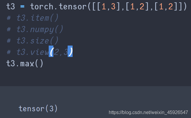 Python深度學習之Pytorch初步使用
