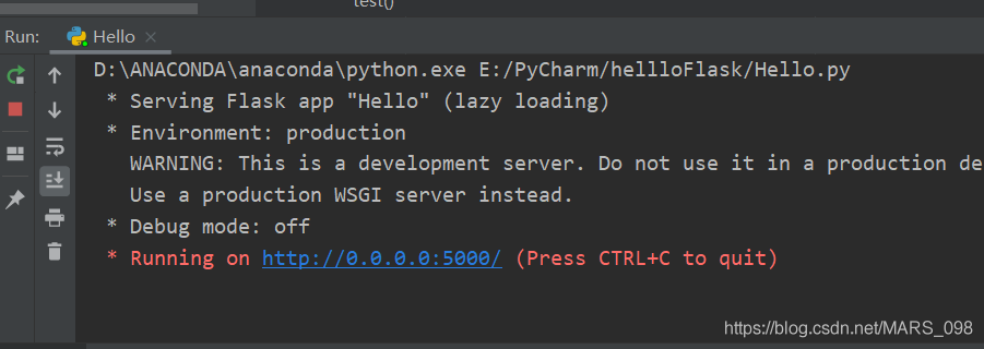 python+flask編寫(xiě)接口實(shí)例詳解