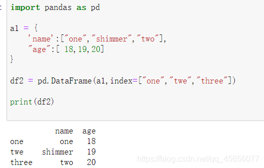 python學(xué)習(xí)之panda數(shù)據(jù)分析核心支持庫(kù)