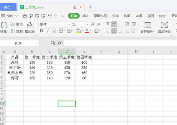 WPS Excel中將二維表轉換成一維表方法！