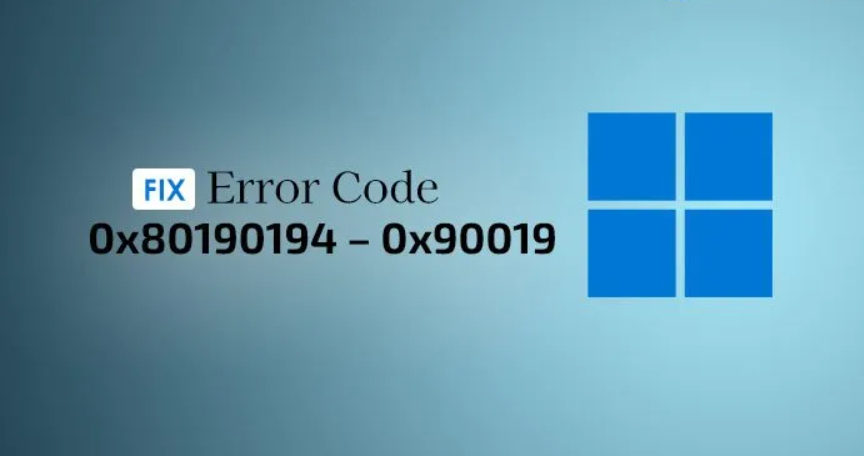 Win11中使用Outlook時(shí)錯(cuò)誤代碼0x80190194-0x90019怎么辦?