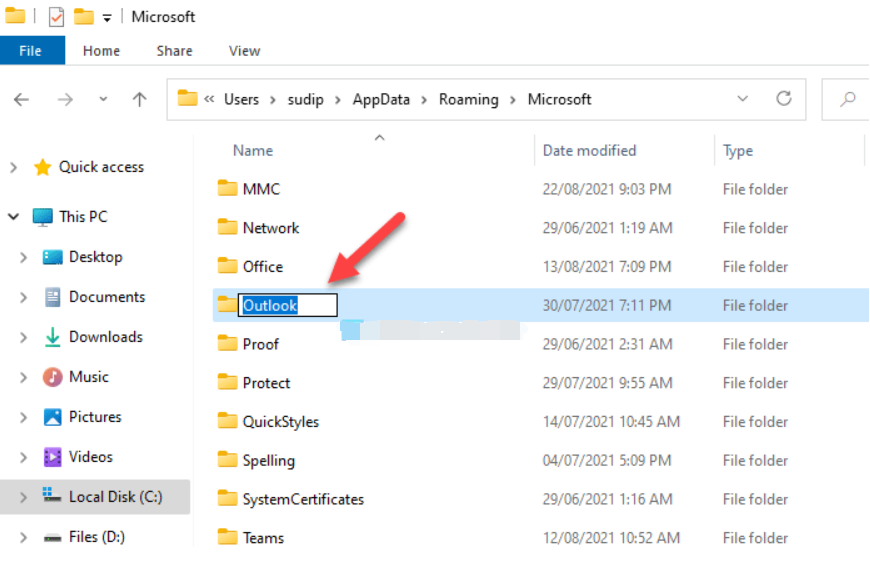 Win11中使用Outlook時(shí)錯(cuò)誤代碼0x80190194-0x90019怎么辦?