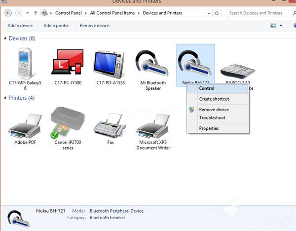 Win8藍(lán)牙耳機(jī)能配對(duì)不能連接怎么解決?
