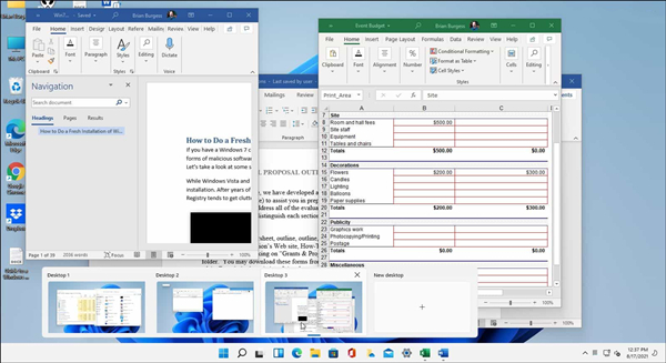 在Windows 11上怎么使用虛擬桌面？Win11支持虛擬桌面嗎？