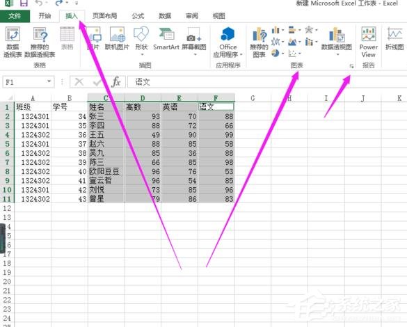 Excel表格怎么制作雷達圖？Excel表格制作帶數(shù)據(jù)標記雷達圖的方法