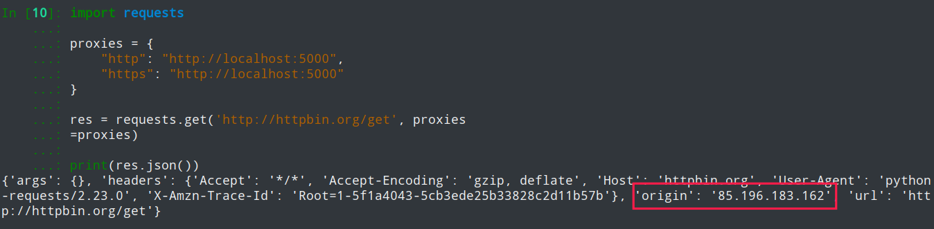 python利用proxybroker構建爬蟲免費IP代理池的實現