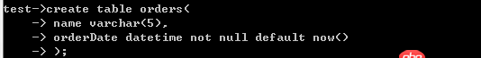 mysql 將日期函數(shù)作為值時報錯?