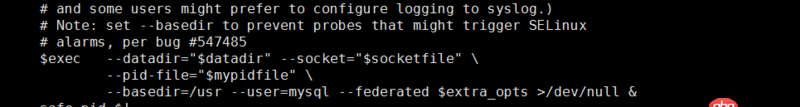 mysql federated引擎無法開啟