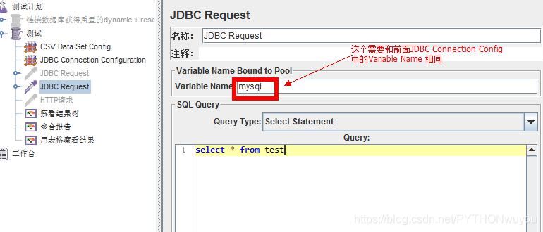 python軟件測(cè)試Jmeter性能測(cè)試JDBC Request(結(jié)合數(shù)據(jù)庫(kù))的使用詳解