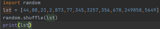 python之隨機(jī)數(shù)函數(shù)的實(shí)現(xiàn)示例