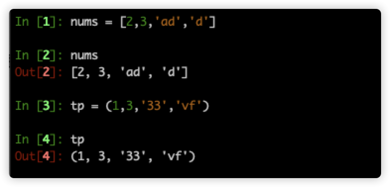 python中的列表和元組區別分析