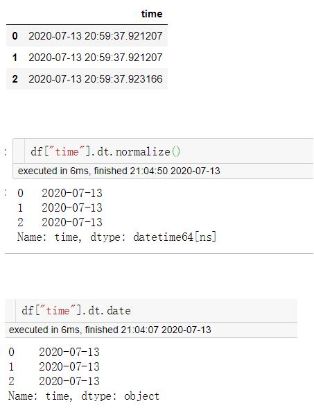 Python數據分析庫pandas高級接口dt的使用詳解