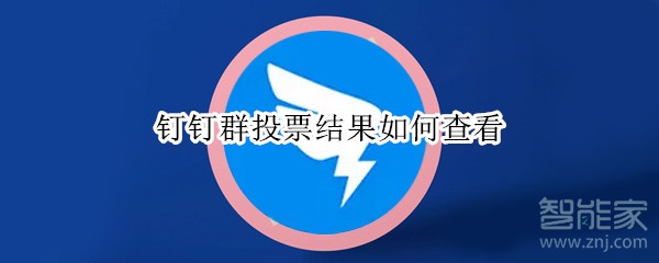 釘釘群投票結果如何查看