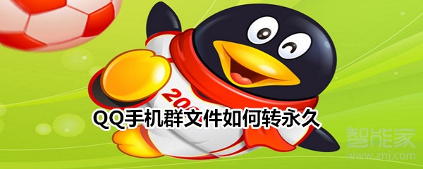 QQ手機群文件如何轉(zhuǎn)永久
