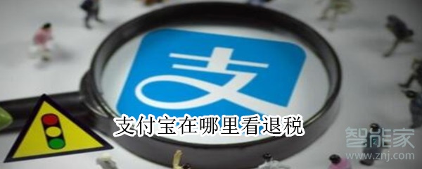 支付寶在哪里看退稅