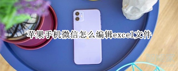 蘋果手機(jī)微信怎么編輯excel文件