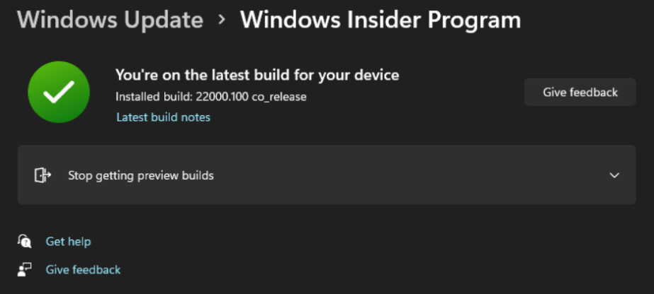 Win11怎么從Dev開發版切換到Beta頻道
