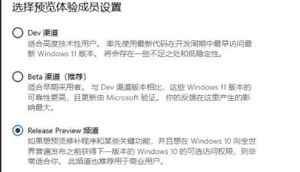 升級Win11應(yīng)該選擇哪個渠道?Win11 dev通道和beta通道哪個好?