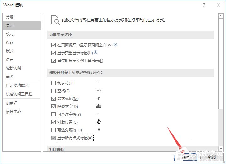 Word2019如何顯示所有格式標(biāo)記？顯示所有格式標(biāo)記的方法