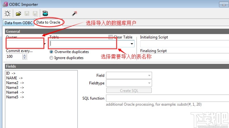 pl/sql導入excel文件的方法