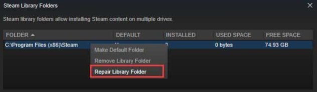 Win10專業版如何修復Steam磁盤寫入錯誤?