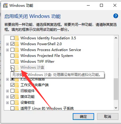 Win10專業(yè)版系統(tǒng)如何開啟沙盒功能?