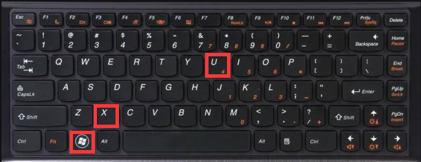 Win10如何使用鍵盤關機?