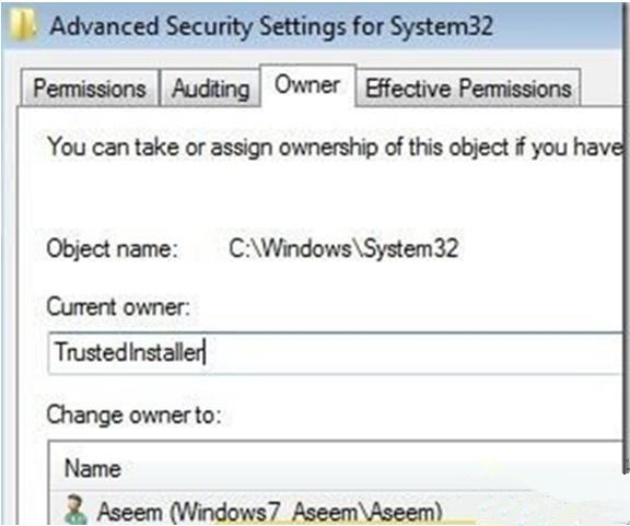Windows7旗艦版系統(tǒng)怎樣刪除“信任安裝”的文件?