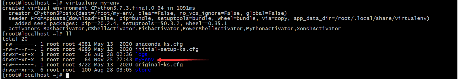 Python虛擬環(huán)境virtualenv創(chuàng)建及使用過程圖解