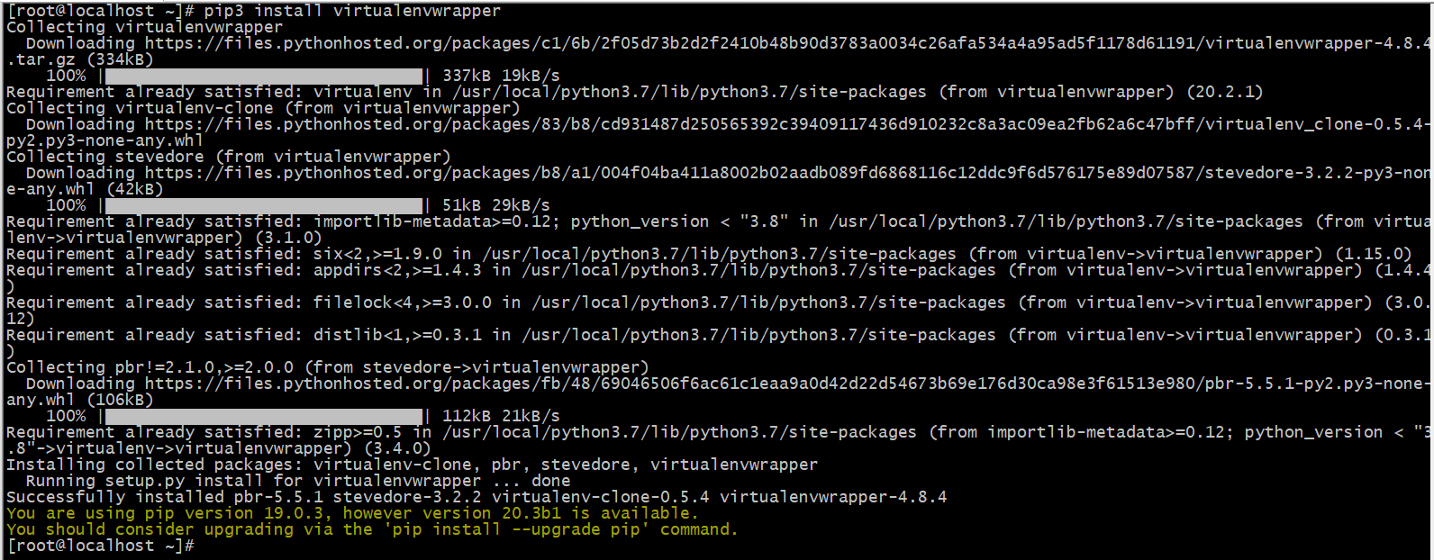 Python虛擬環(huán)境virtualenv創(chuàng)建及使用過程圖解