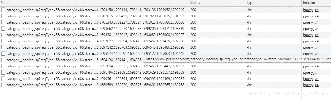 基于python爬取梨視頻實現過程解析