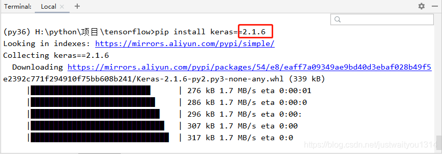 淺析關于Keras的安裝(pycharm)和初步理解