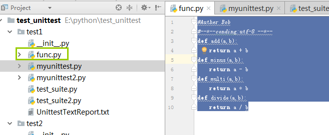 python自動化測試三部曲之unittest框架的實現(xiàn)