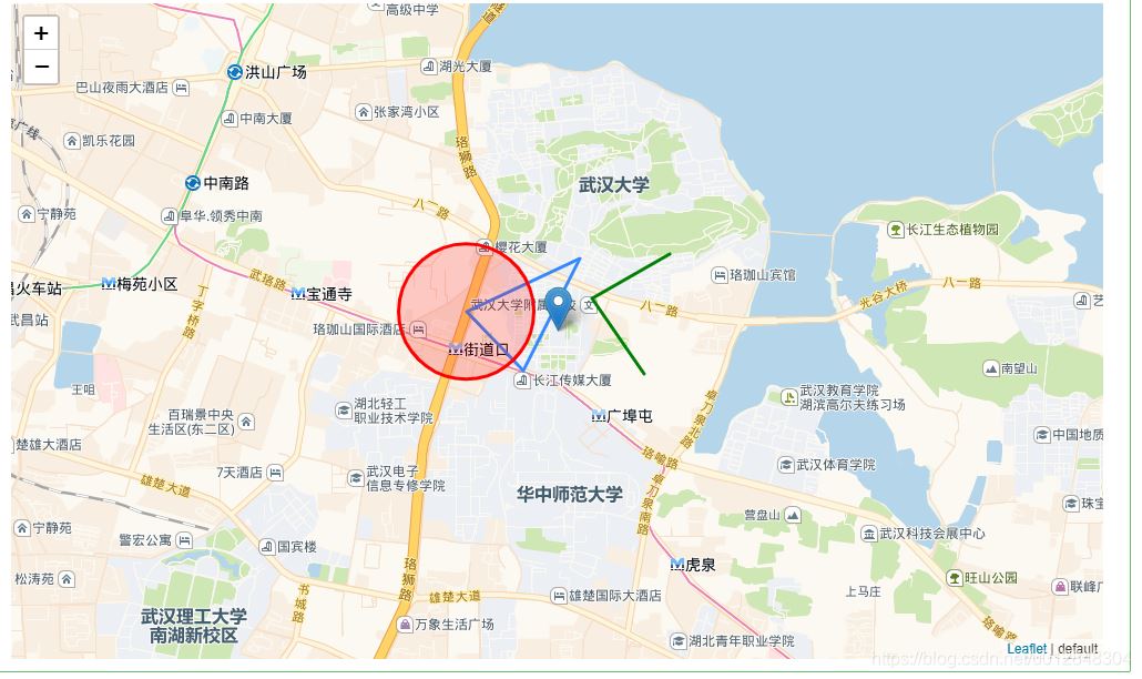 利用Python的folium包繪制城市道路圖的實現示例