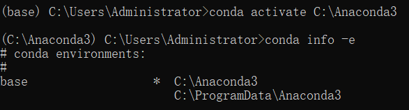 Win10系統(tǒng)CMD使用conda info-e命令發(fā)現(xiàn)環(huán)境未命名激活不了怎么辦？