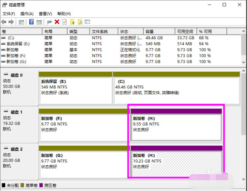 Win10磁盤新建跨區(qū)卷灰色怎么回事?如何新建跨區(qū)卷?
