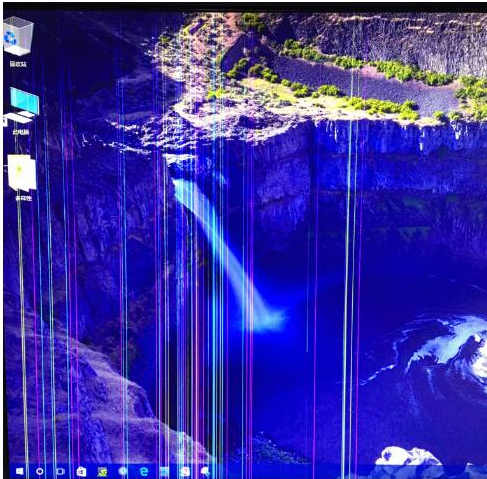 Win10電腦屏幕出現(xiàn)彩色條紋怎么辦？電腦屏幕出現(xiàn)彩色條紋解決方法