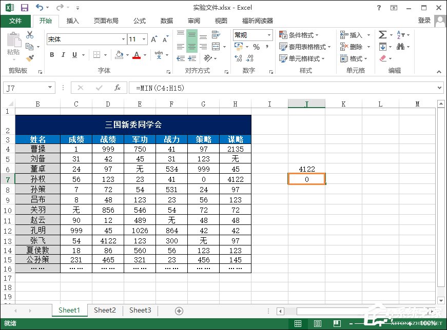 Excel最大值和最小值怎么計算？大于某數字高亮顯示怎么設置？
