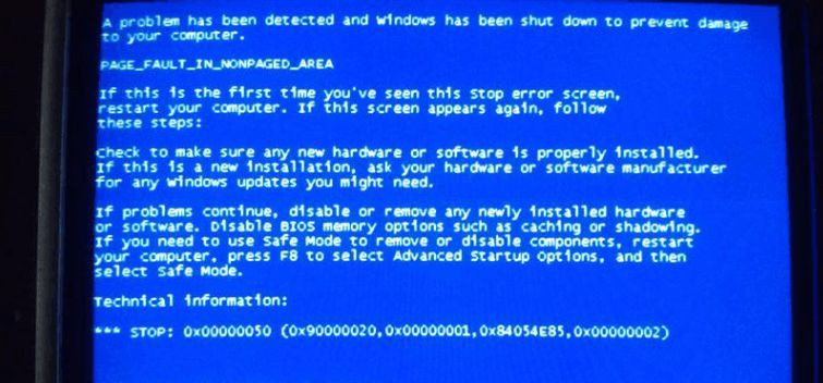 Windows7旗艦版系統開機出現藍屏代碼0x00000050怎么處理?