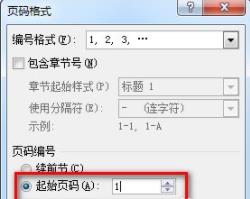 Word頁(yè)碼怎么從第二頁(yè)開(kāi)始設(shè)置為1？