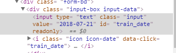 Selenium python時間控件輸入問題解決方案