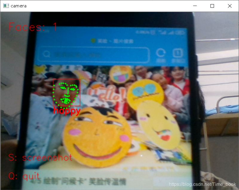 Python+Dlib+Opencv實(shí)現(xiàn)人臉采集并表情判別功能的代碼